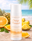 Orange Pineapple Glow Set- Exfoliating Sugar Scrub, Moisturizing Stick & Roll-On