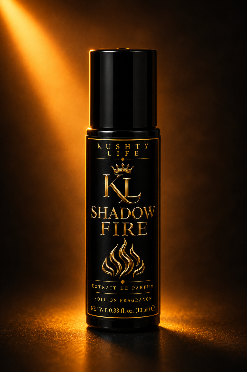 Roll-On Cologne — Shadow Fire
Bergamot • Cedarwood • Smoke • Oakmoss • Incense Spice